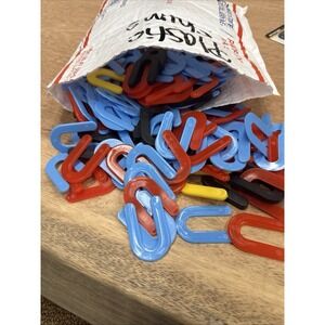 Plastic Shims, Horseshoe U Shims Blue 1/16 Red 1/8 Yellow 3/16 Black 1/4